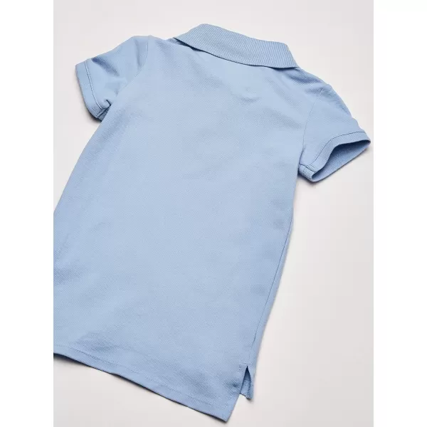imageOshKosh BGosh Girls ShortSleeve Uniform PoloBlue Flag