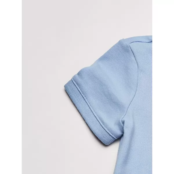 imageOshKosh BGosh Girls ShortSleeve Uniform PoloBlue Flag