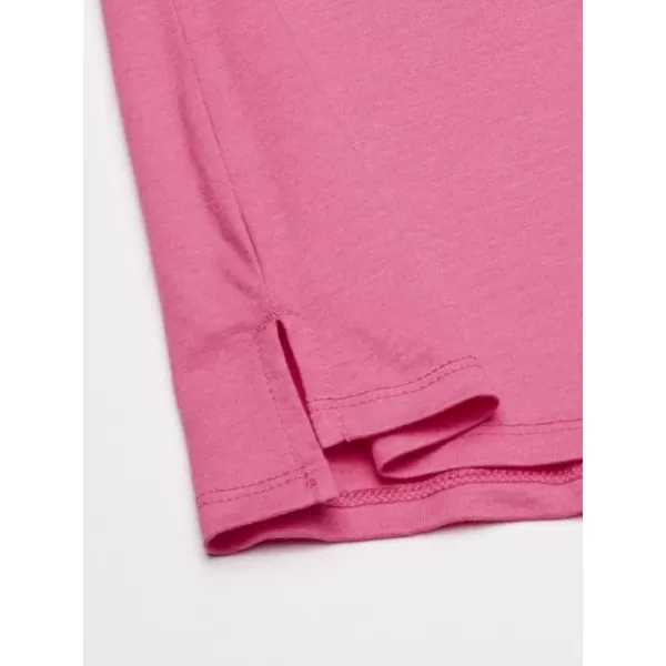 imageOshKosh BGosh Girls ShortSleeve Uniform PoloDynamite Pink Wash