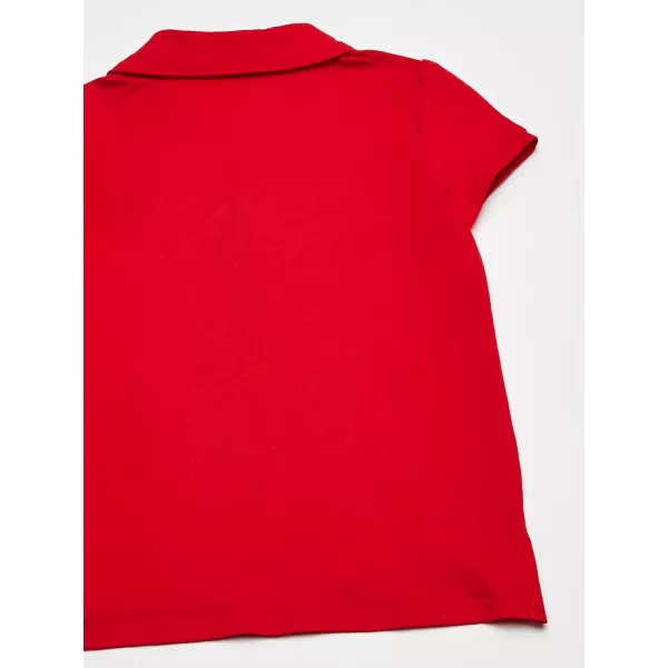 imageOshKosh BGosh Girls ShortSleeve Uniform PoloRuby Red
