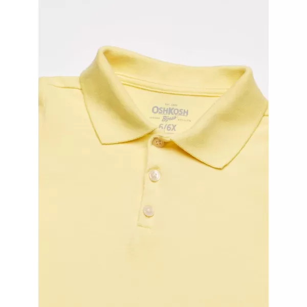 imageOshKosh BGosh Girls ShortSleeve Uniform PoloVery Yellow