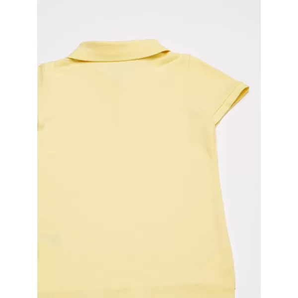 imageOshKosh BGosh Girls ShortSleeve Uniform PoloVery Yellow