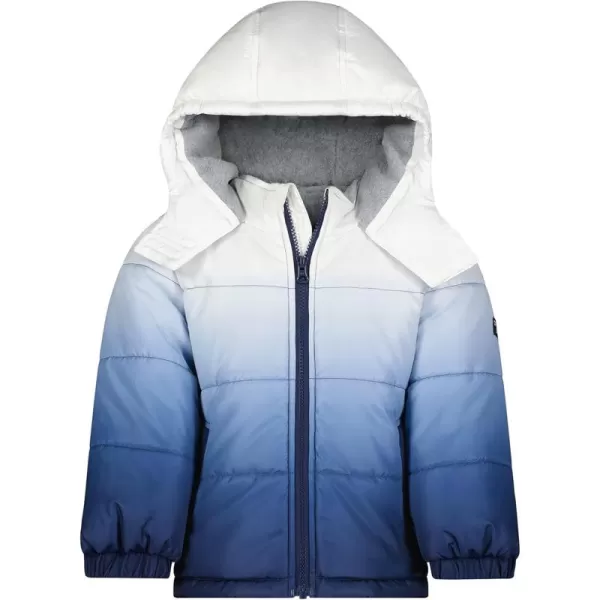 imageOsh Kosh boys Heavyweight Colorblock Puffer CoatBlue