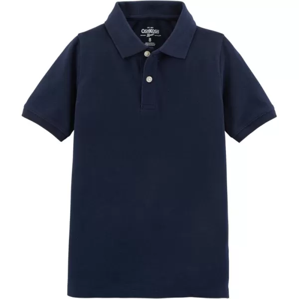 imageOshKosh BGosh Boys ShortSleeve Uniform PoloDark Navy