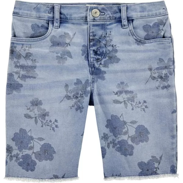 imageOshKosh BGosh Girls Denim ShortsFloral