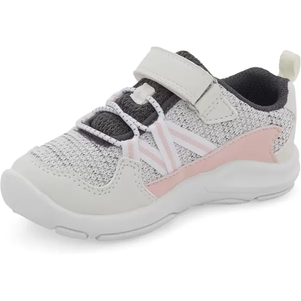 imageOshKosh BGosh Girls Loopy SneakerWhitePink