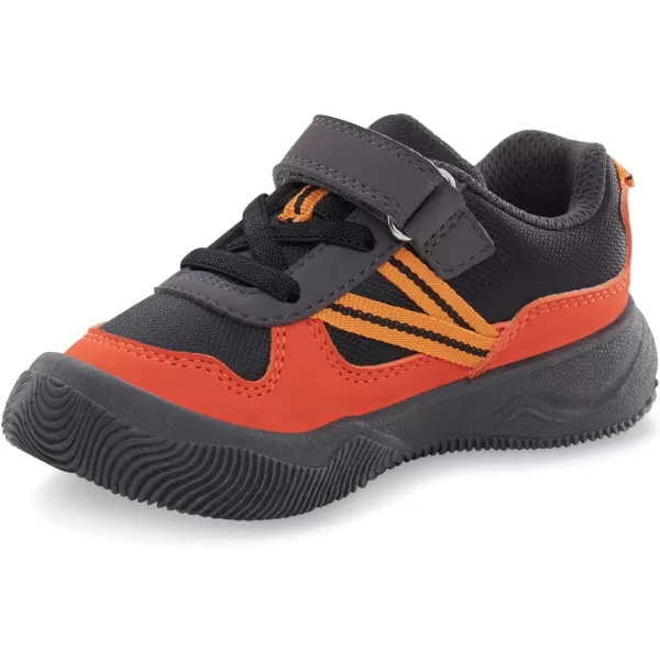 imageOshKosh BGosh UnisexChild Radio SneakerBlackOrange