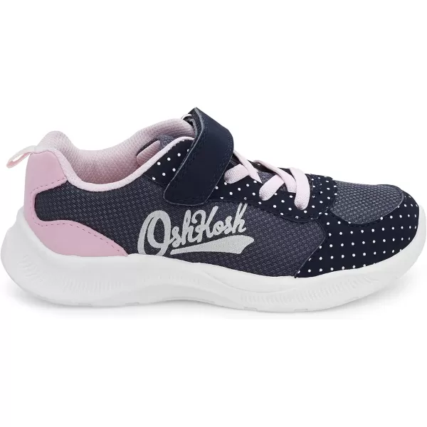 imageOshKosh BGosh UnisexChild Retra SneakerNavySilver