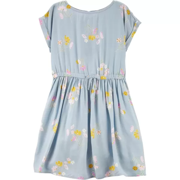 Blue Floral Print