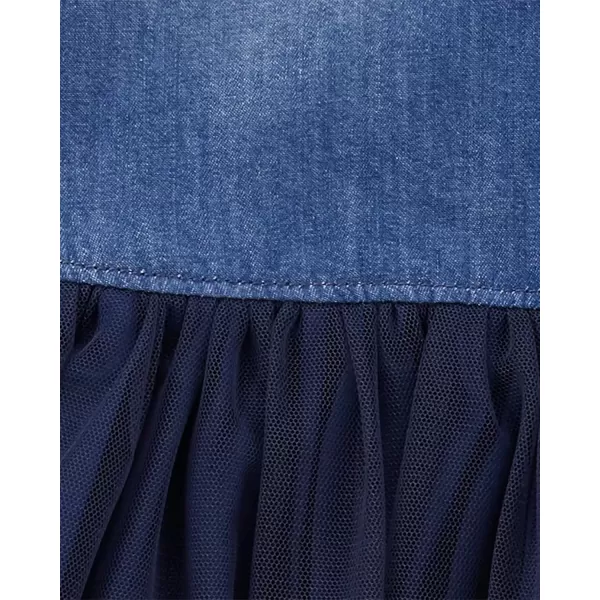 imageOshKosh BGosh Girls DressMosaic Blue Wash