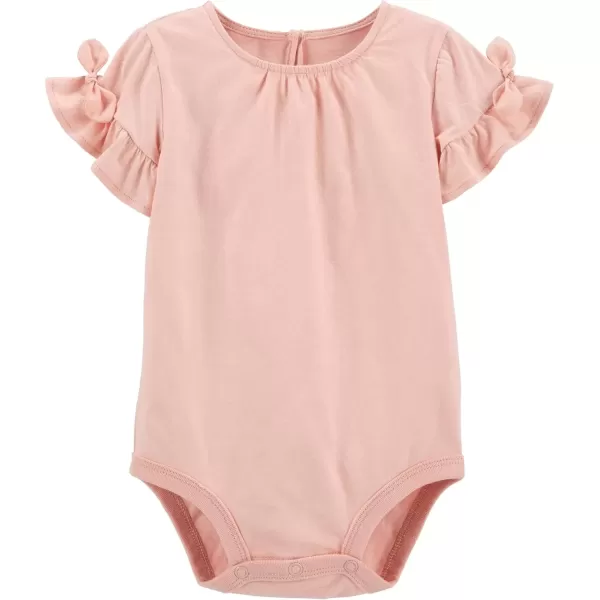 imageOshKosh BGosh babygirls Shortsleeve BodysuitFall Blush
