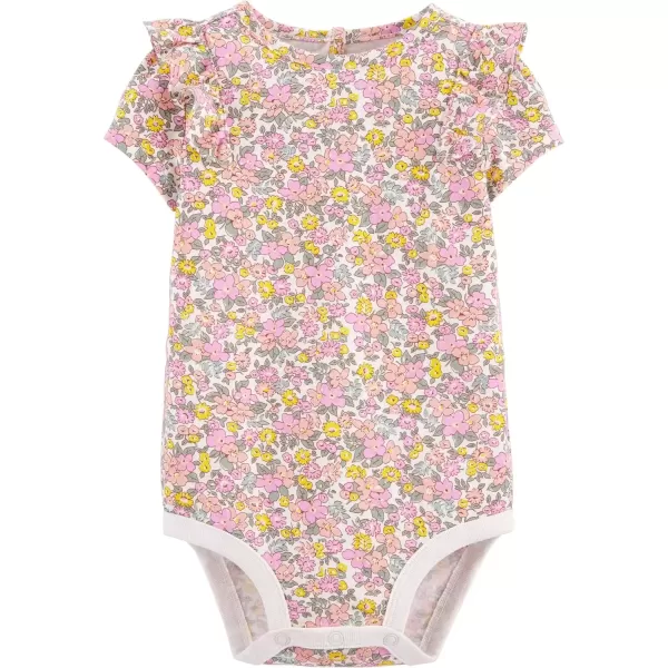 imageOshKosh BGosh babygirls Shortsleeve BodysuitSmall Floral