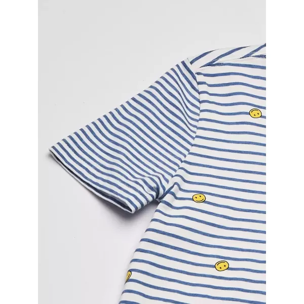 imageOshKosh BGosh Boys Pocket Henley Smiley Stripe 3T