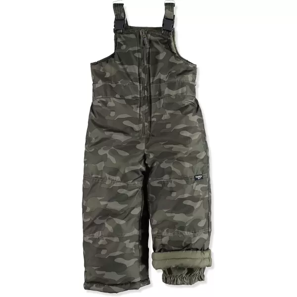 imageOshKosh Boys Perfect SnowbibCamo Green