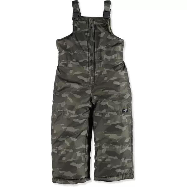 imageOshKosh Boys Perfect SnowbibCamo Green