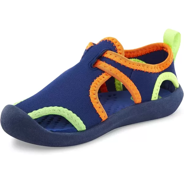 imageOshKosh BGosh UnisexChild Aquatic Water ShoeNavyNeon