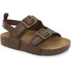 imageOSHKOSH BGOSH Boys Bruno SandalChocolate