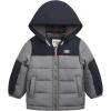 imageOSHKOSH BGOSH Baby Boys FleeceLined Hooded Puffer Jacket Winter CoatGrey