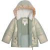 imageOSHKOSH BGOSH Baby Girls Warm Winter Parka Coat with Faux Fur SherpaLined HoodSage