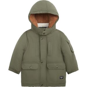 imageOSHKOSH BGOSH Baby Boys Heavyweight Parka with Removable HoodOlive Green