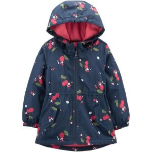 imageOSHKOSH BGOSH ToddlerLittile Girls Midweight Fleece Transitional JacketNavy