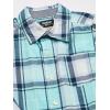 imageOSHKOSH BGOSH Boys Long Sleeve Woven Buttonfront ShirtGreen Plaid Print