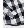 imageOSHKOSH BGOSH Boys Long Sleeve Woven Buttonfront ShirtNavy Plaid Print