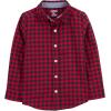 imageOSHKOSH BGOSH Boys Long Sleeve Woven Buttonfront ShirtRed