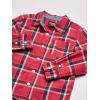 imageOSHKOSH BGOSH Boys Long Sleeve Woven Buttonfront ShirtRed Plaid Print