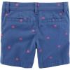 imageOSHKOSH BGOSH Girls Skimmer ShortNavy Schiffli