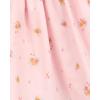 imageOshKosh BGosh Girls Worlds Best Overalls Pink Floral 24M