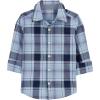 Blue Plaid Print