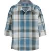 Olive Blue Plaid