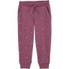 imageOSHKOSH BGOSH Girls Fleece JoggersGrape Twist