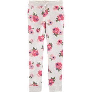 imageOSHKOSH BGOSH Girls Fleece JoggersGrey Floral