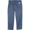 imageOSHKOSH BGOSH Boys Slim Stretch Chino PantsSolid Navy