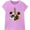 imageOSHKOSH BGOSH Girls Sequin ShortSleeve TShirtHoney Lilac