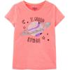 imageOSHKOSH BGOSH Girls Sequin ShortSleeve TShirtNeon Island Fever