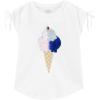 imageOSHKOSH BGOSH Girls Sequin ShortSleeve TShirtWhite