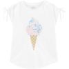 imageOSHKOSH BGOSH Girls Sequin ShortSleeve TShirtWhite