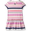 imageOSHKOSH BGOSH Girls ShortSleeve Knit TunicPurpleMultistripe
