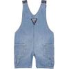 imageOshKosh BGosh Boys Worlds Best Overalls Sky Blue Shortall 12M