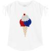 imageOSHKOSH BGOSH Girls Sequin ShortSleeve TShirtWhite