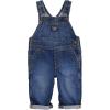 imageOshKosh BGosh Boys Worlds Best Overalls Railroad Ozone Wash 6M