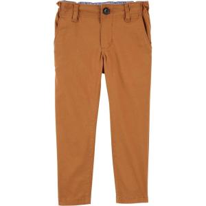 imageOSHKOSH BGOSH Boys Slim Stretch Chino PantsMocha Chip