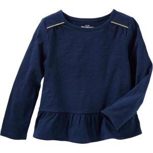 imageOSHKOSH BGOSH Girls LongSleeve Knit TopNavy