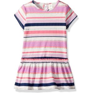 imageOSHKOSH BGOSH Girls ShortSleeve Knit TunicPurpleMultistripe