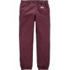 imageOSHKOSH BGOSH Boys Pullon Twill JoggersCabernet