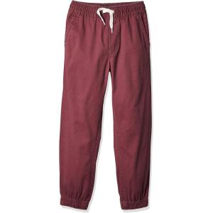 imageOSHKOSH BGOSH Boys Pullon Twill JoggersCabernet