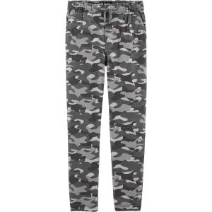 imageOSHKOSH BGOSH Boys Pullon Twill JoggersCamo